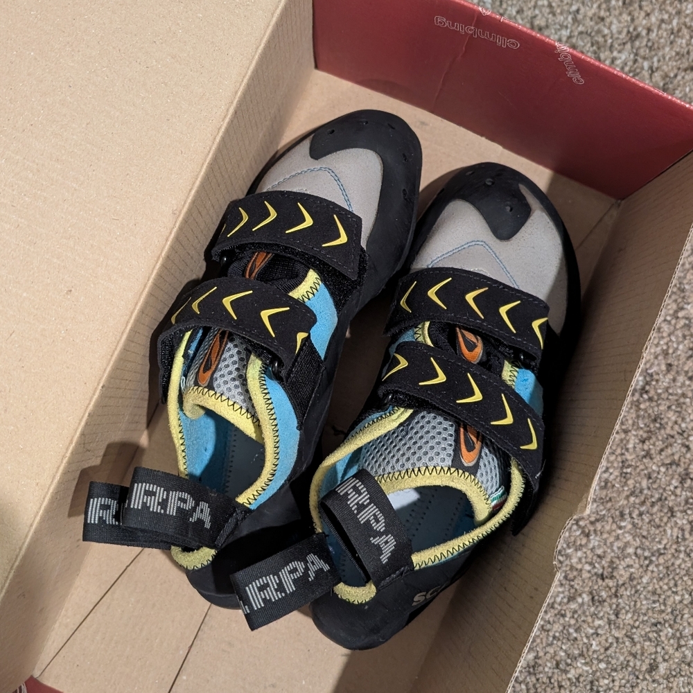 NIB Scarpa Vapor V Rock Climbing Shoes (EU 38)